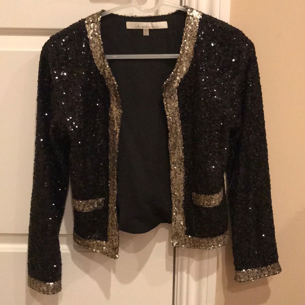 Sequins jacket lovers and friends